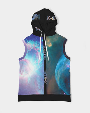 Space Walker S1 Men's Premium Heavyweight Sleeveless Hoodie